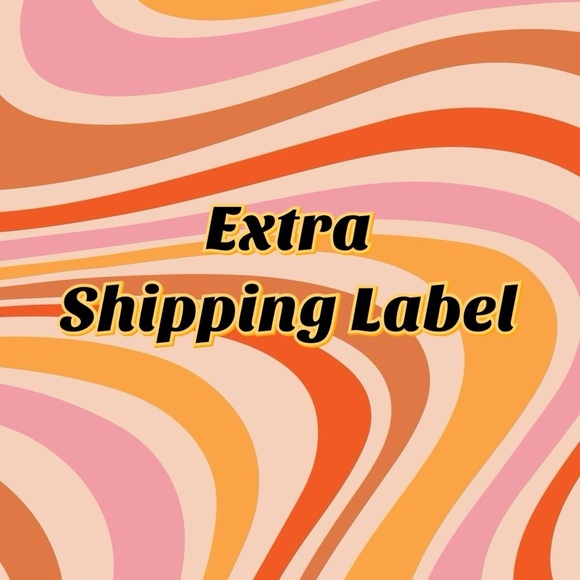 Extra Shipping Label - Picture 1 of 1